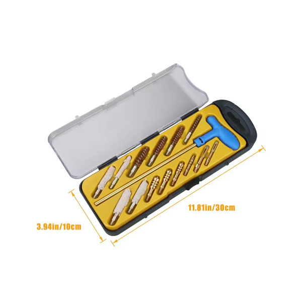 ¿Por qué todo tirador debería considerar utilizar un kit de limpieza de armas con puntas de limpieza de latón?