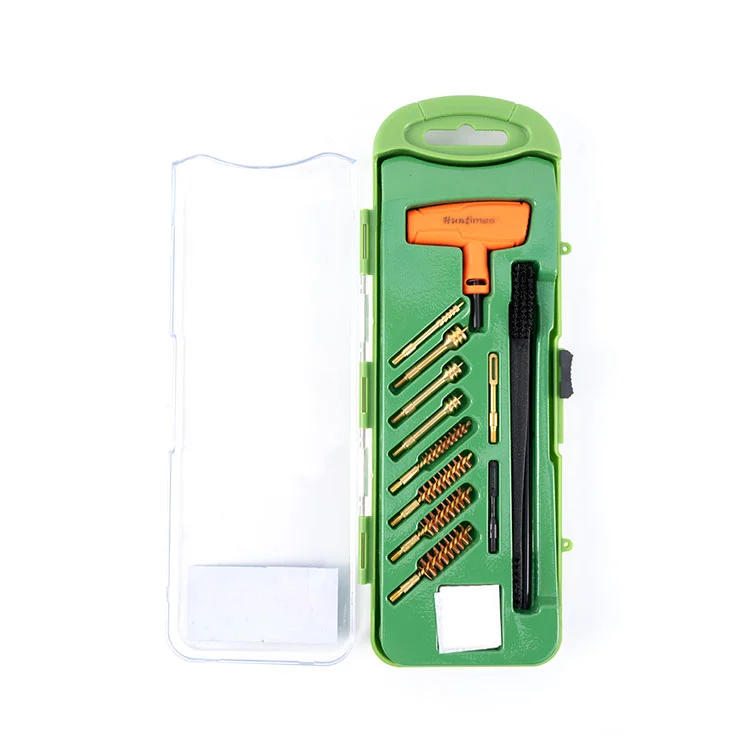 Kit de limpieza de pistola de 9 mm.