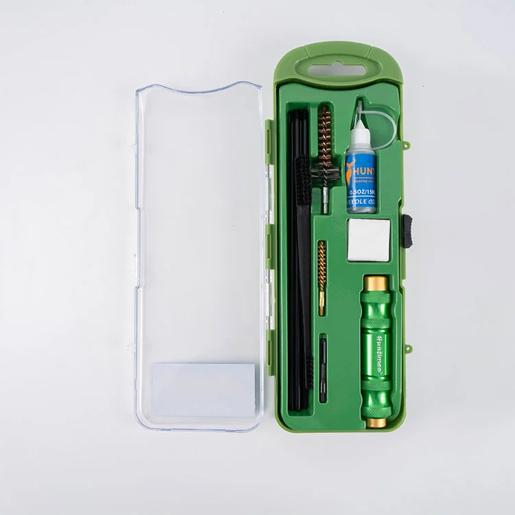 Equipo de limpieza de pistola Cal 223 de aleación de aluminio de 5,56 mm