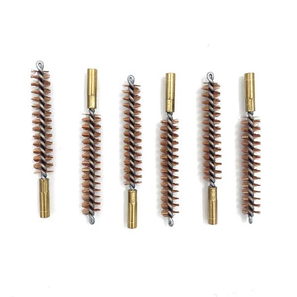 Cepillos de limpieza de pistola de alambres de bronce